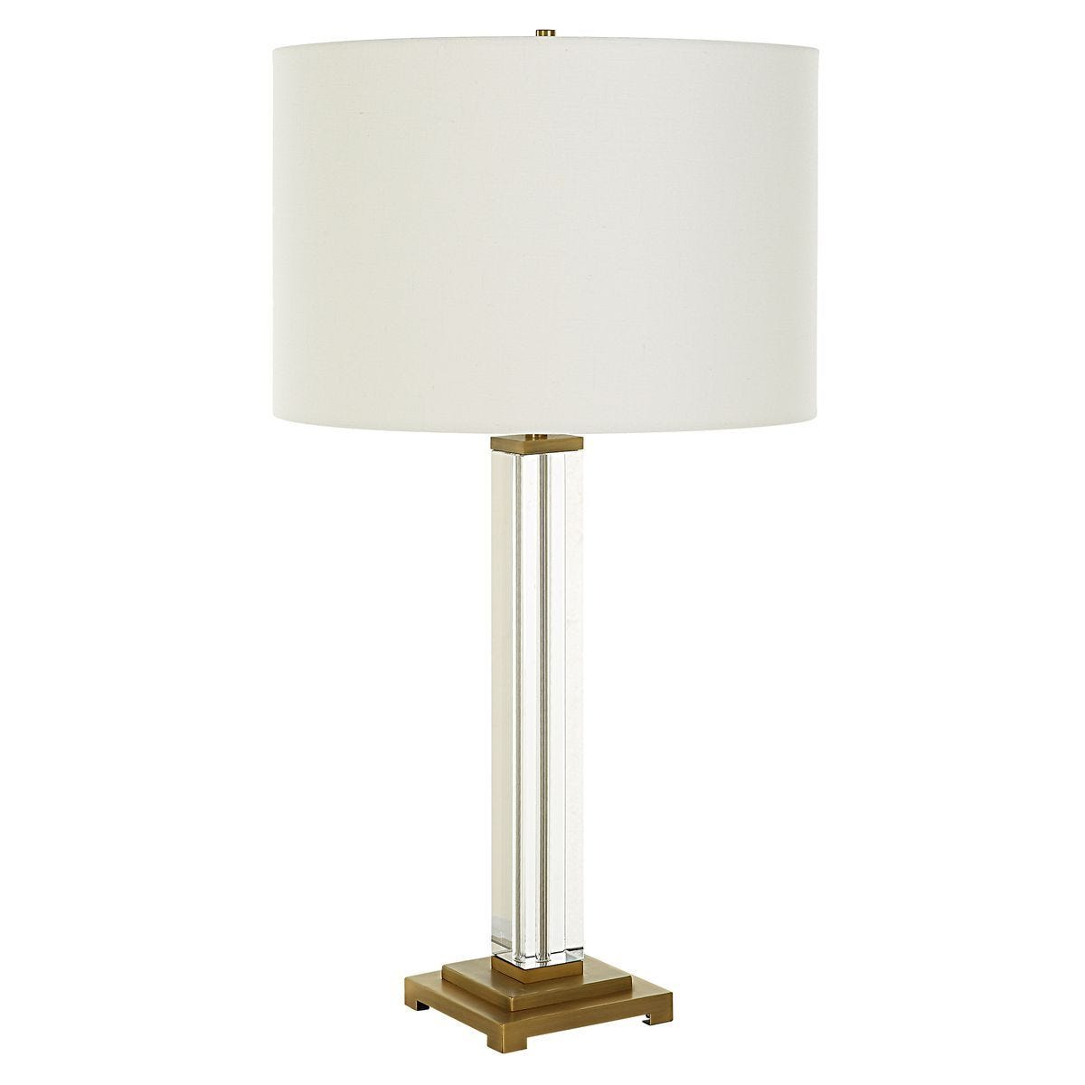 Crystal Column Table Lamp – Lamps by Uttermost | Sutter & Vale