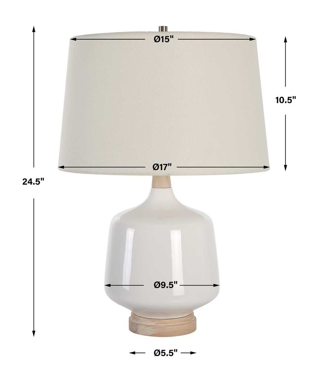 Opal Table Lamp – Lamps by Uttermost | Sutter & Vale
