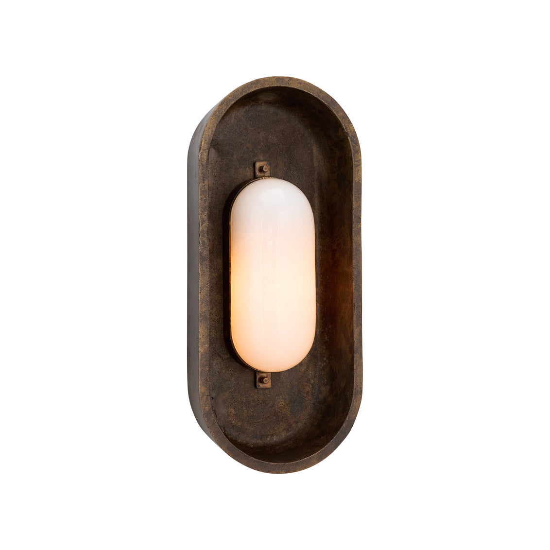 Sheldon Sconce - Weathered Brass
