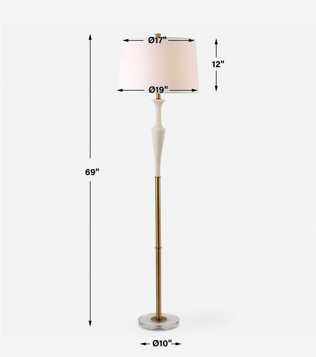 Colette Floor Lamp – Lamps by Uttermost | Sutter & Vale