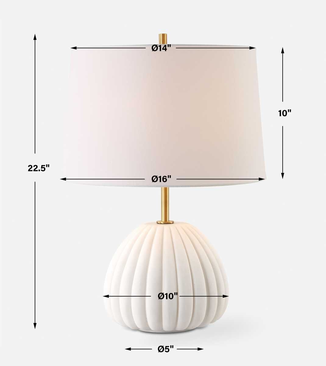 Lynna Table Lamp – Lamps by Uttermost | Sutter & Vale