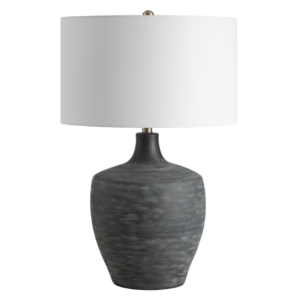 Graphite Table Lamp – Lamps by Uttermost | Sutter & Vale