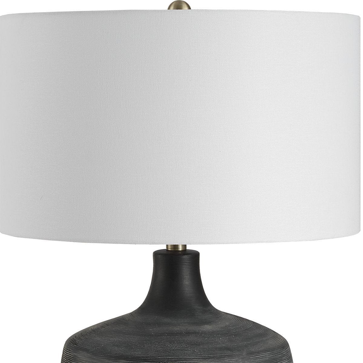 Graphite Table Lamp – Lamps by Uttermost | Sutter & Vale