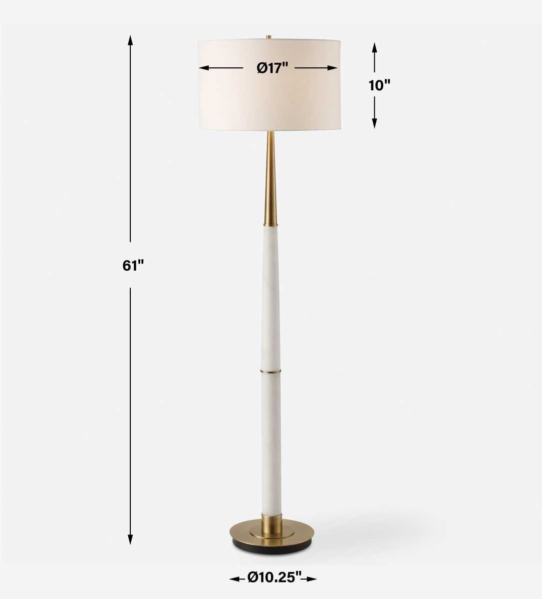 Faro Floor Lamp – Lamps by Uttermost | Sutter & Vale