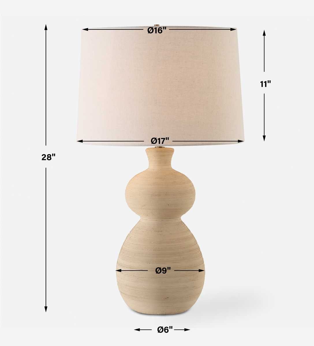 Pueblo Table Lamp – Lamps by Uttermost | Sutter & Vale