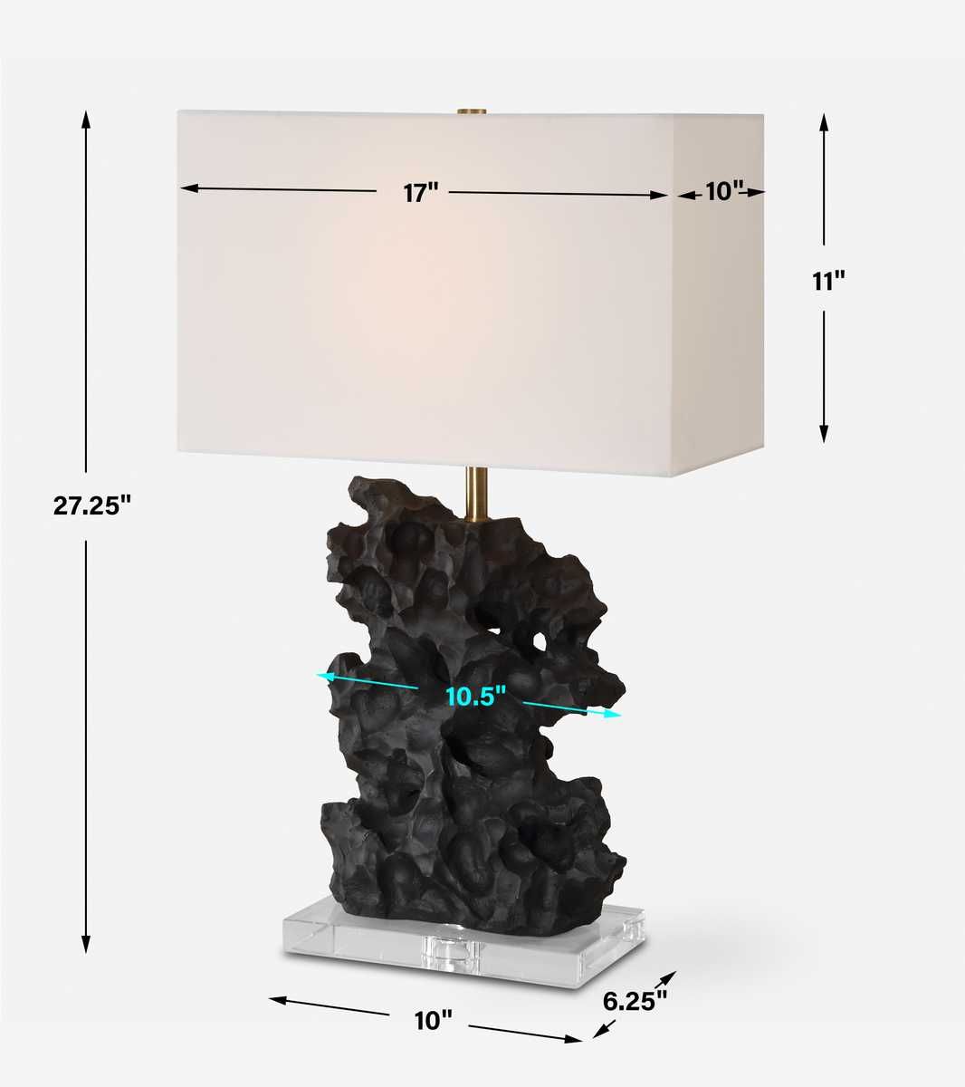 Basalt Table Lamp – Lamps by Uttermost | Sutter & Vale