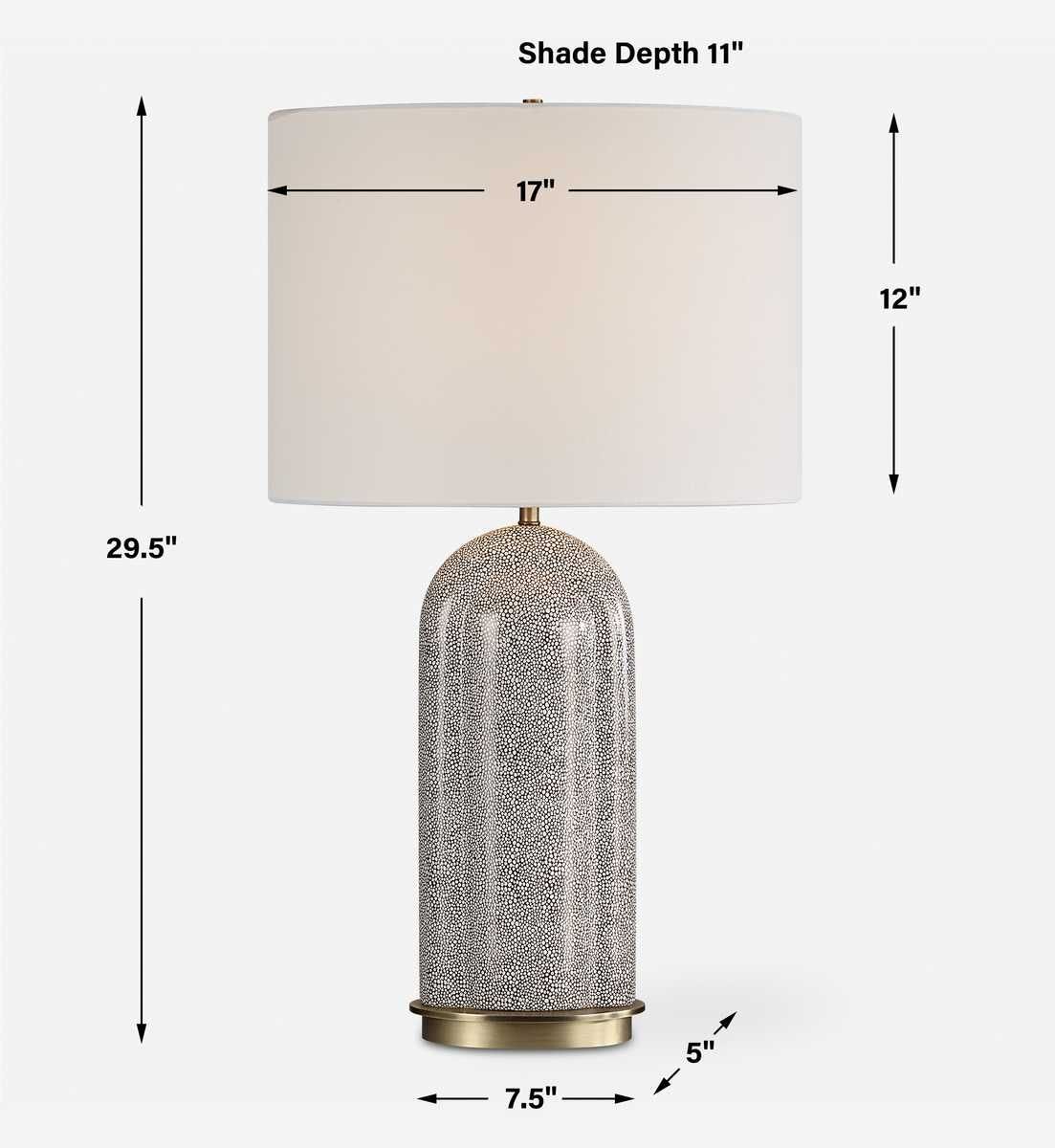 Dapple Table Lamp – Lamps by Uttermost | Sutter & Vale