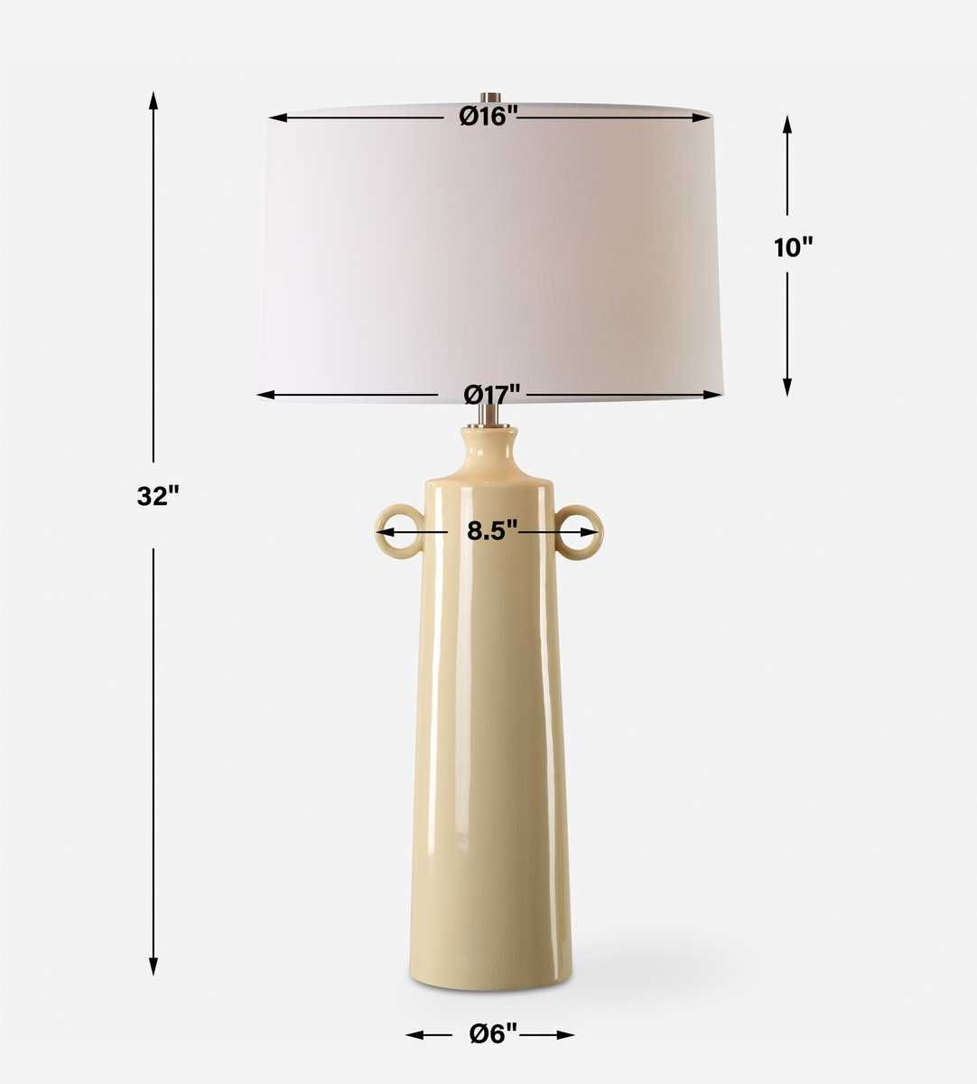 Florero Table Lamp – Lamps by Uttermost | Sutter & Vale