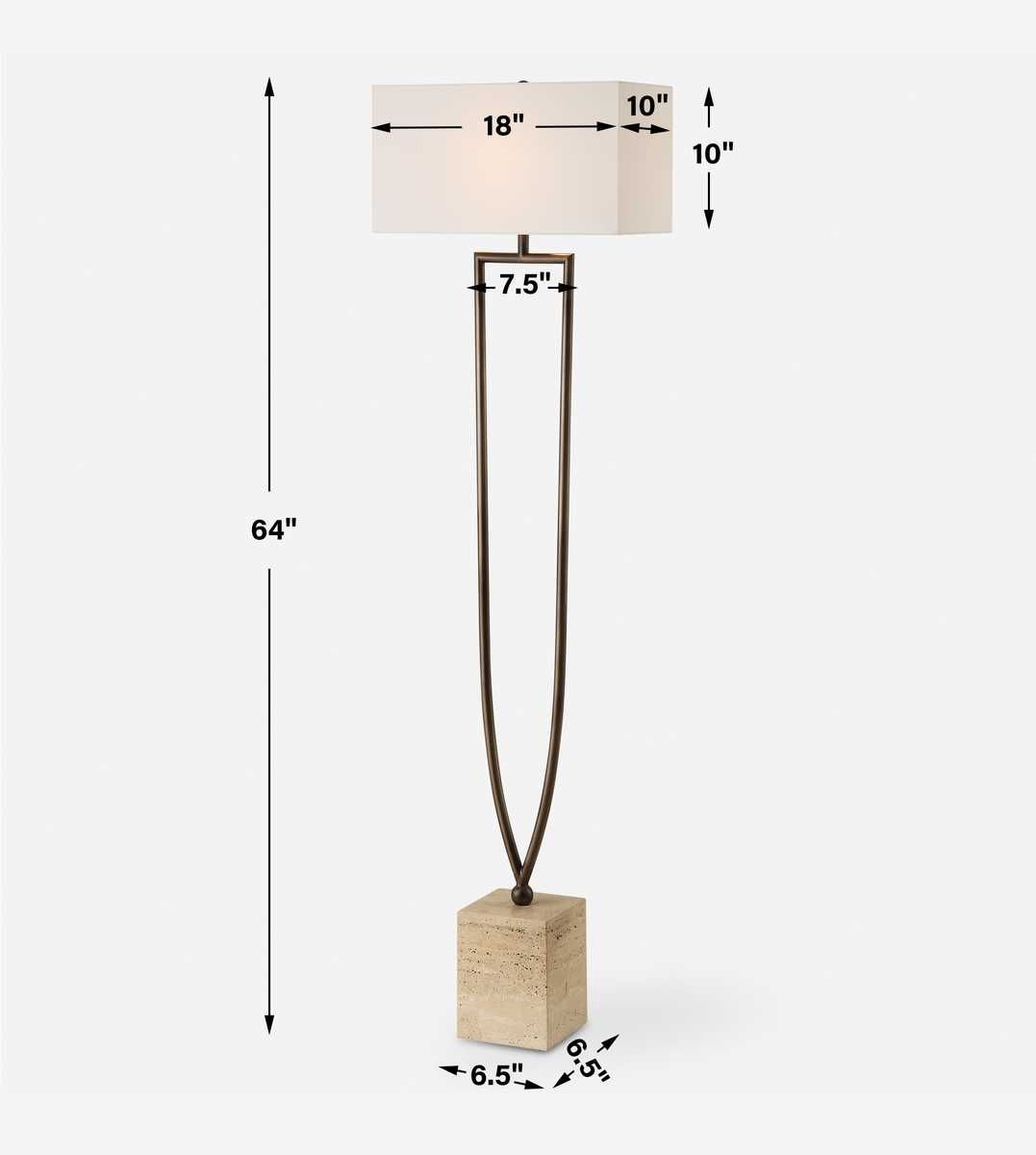 Fork In The Road Floor Lamp – Lamps by Uttermost | Sutter & Vale