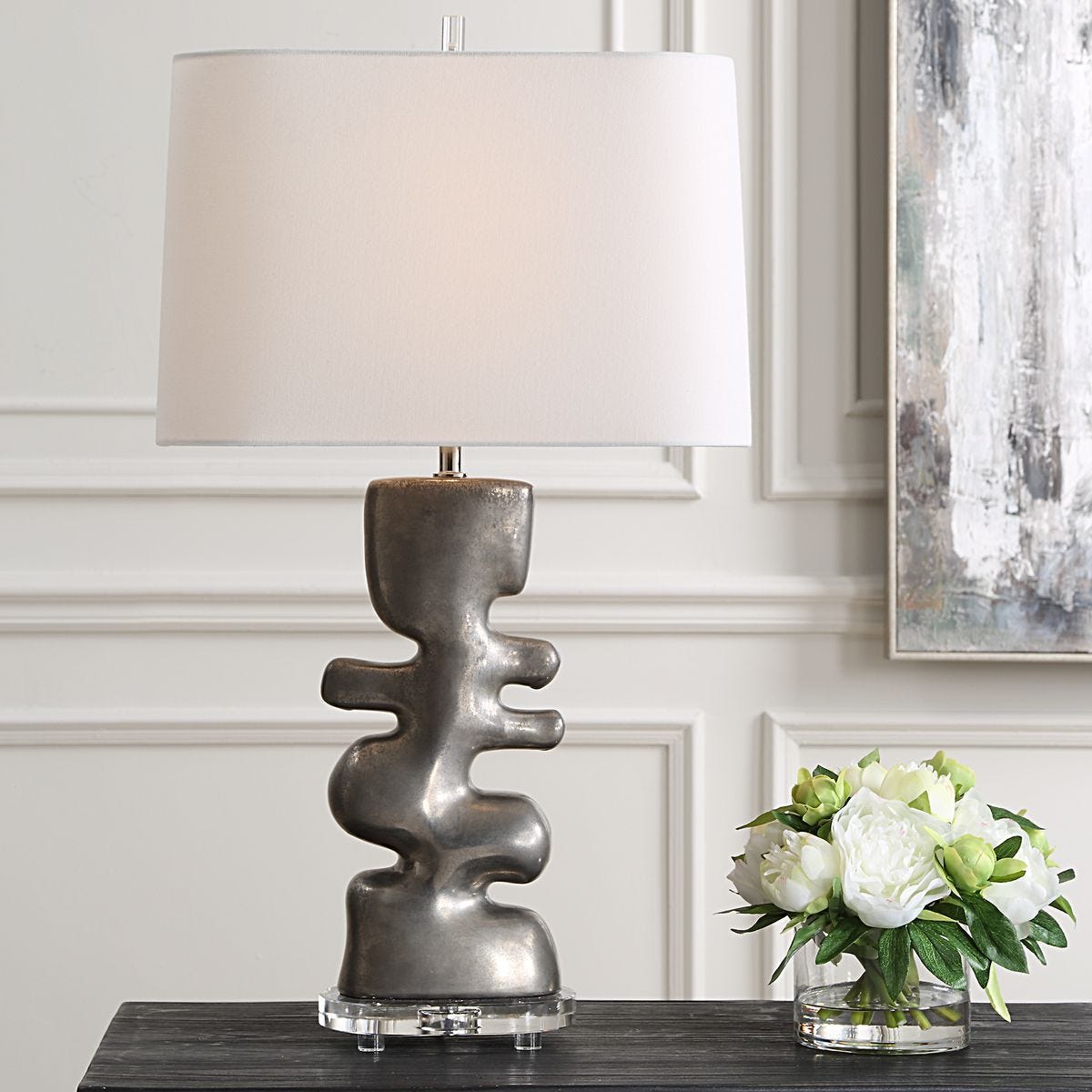 Free Flowing Table Lamp – Lamps by Uttermost | Sutter & Vale