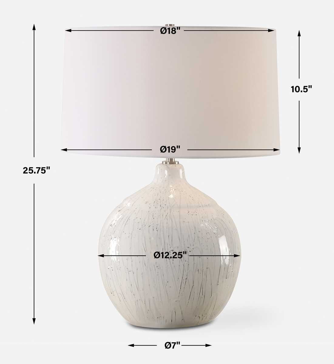 Dribble Table Lamp – Lamps by Uttermost | Sutter & Vale