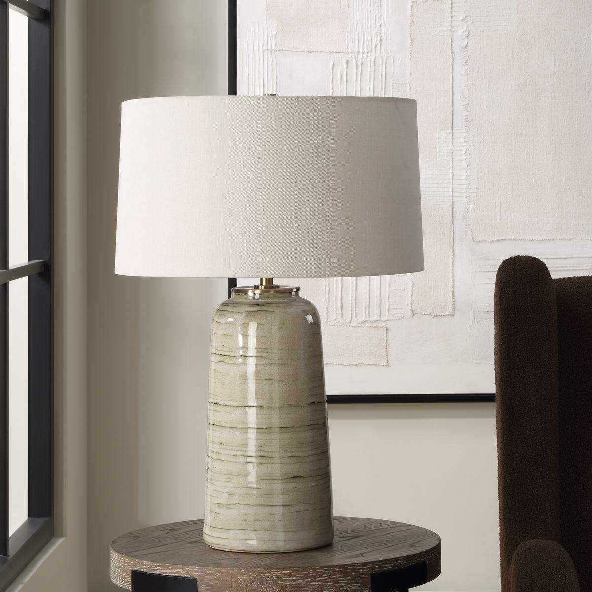 Strata Table Lamp – Lamps by Uttermost | Sutter & Vale