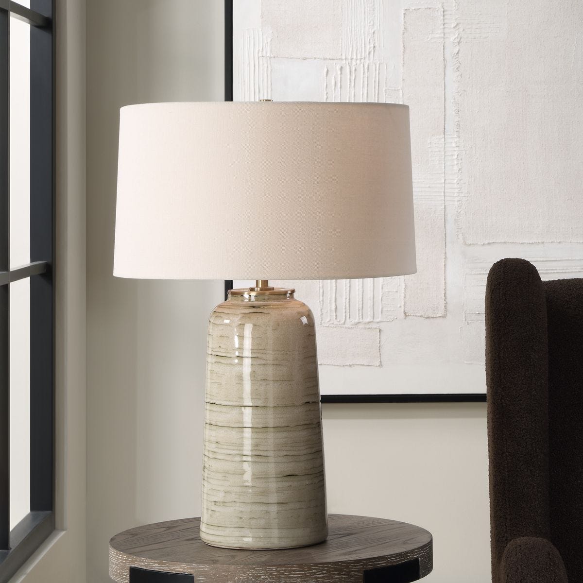 Strata Table Lamp – Lamps by Uttermost | Sutter & Vale