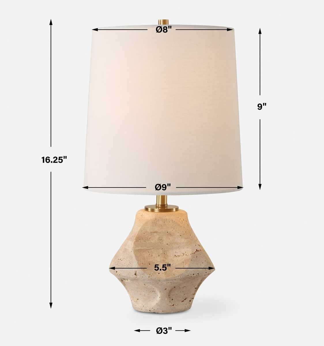 Indent Accent Lamp – Lamps by Uttermost | Sutter & Vale