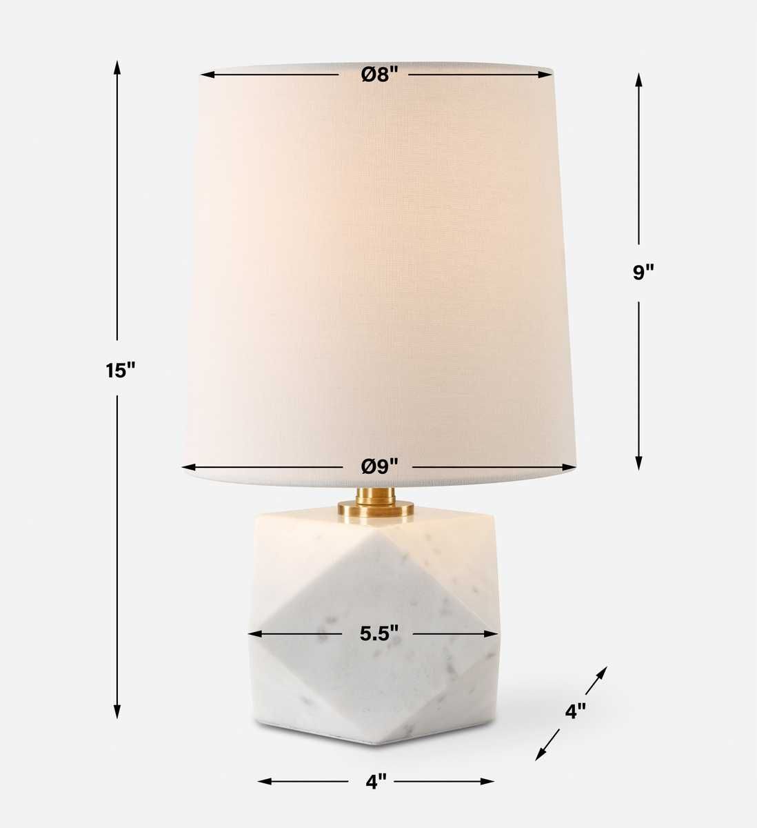 A Cut Above Table Lamp – Lamps by Uttermost | Sutter & Vale