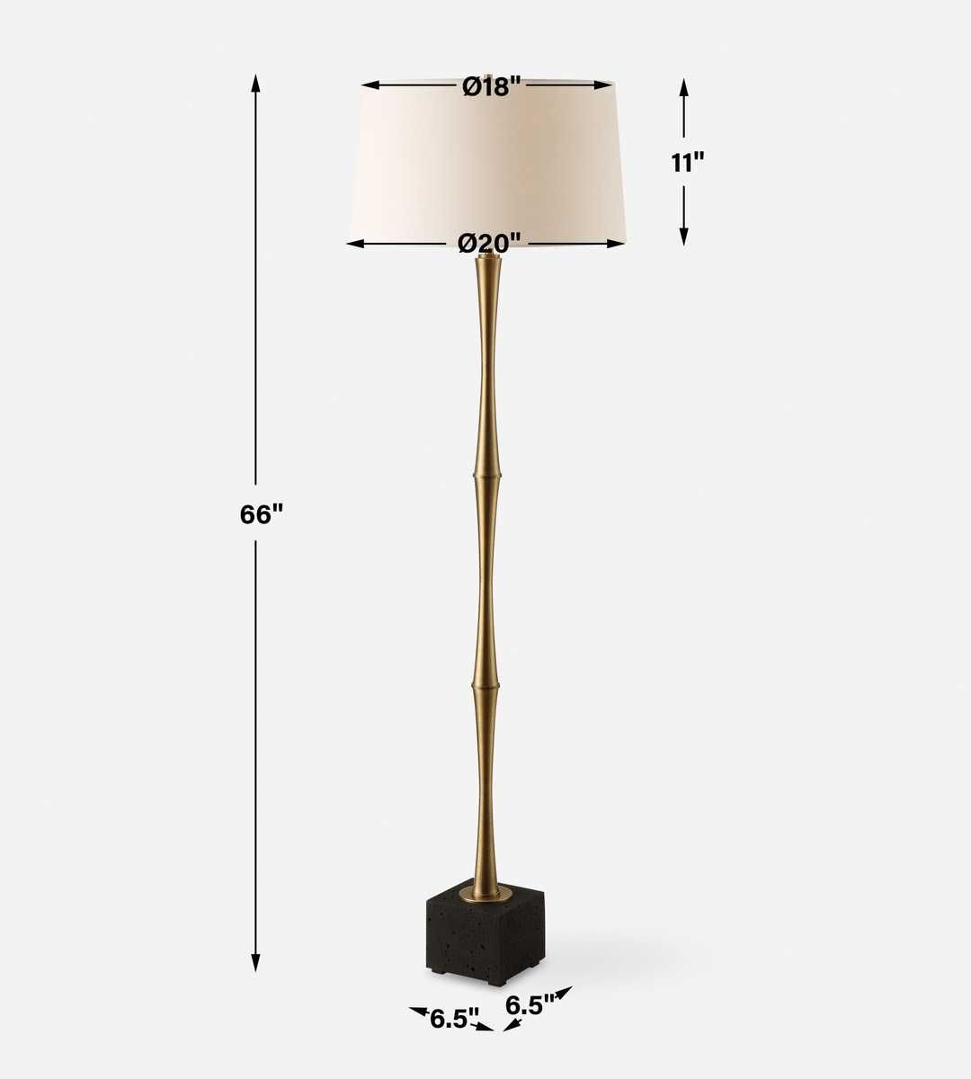 Shino Floor Lamp – Lamps by Uttermost | Sutter & Vale