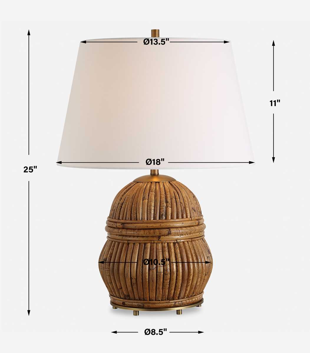 Reed Table Lamp