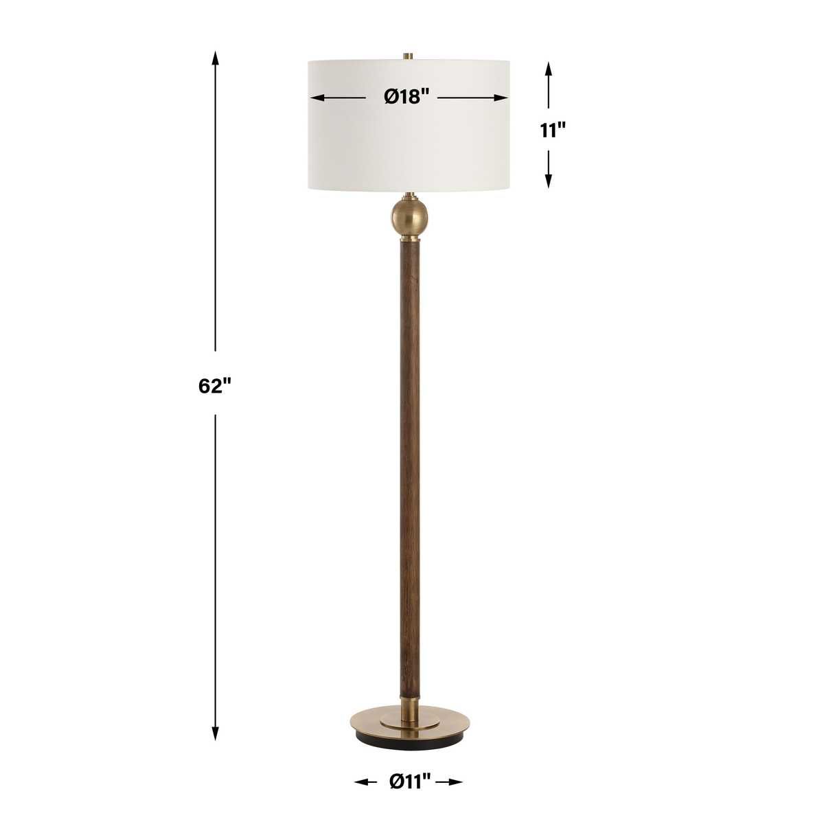 Keros Floor Lamp – Lamps by Uttermost | Sutter & Vale