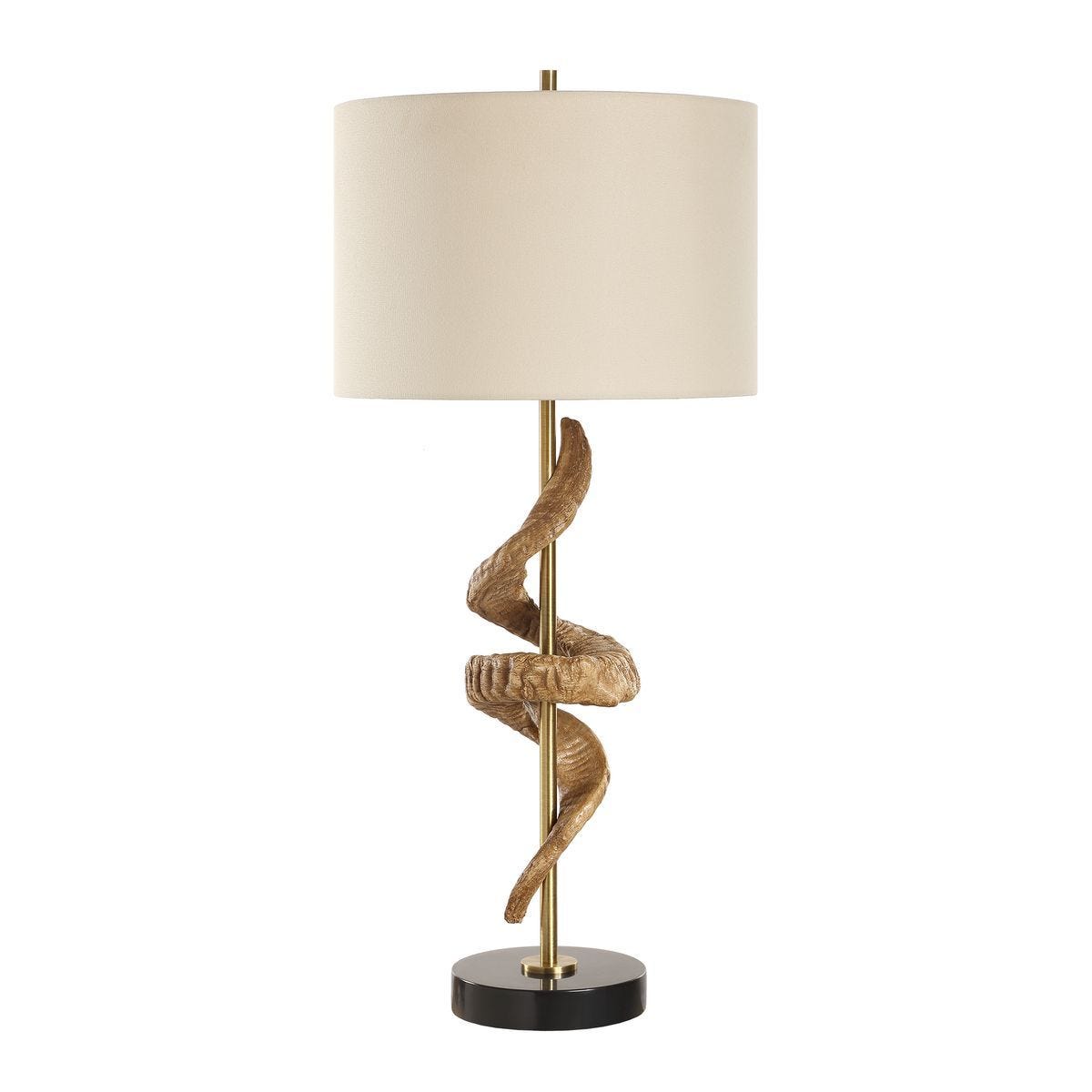 Rams Horn Table Lamp – Lamps by Uttermost | Sutter & Vale