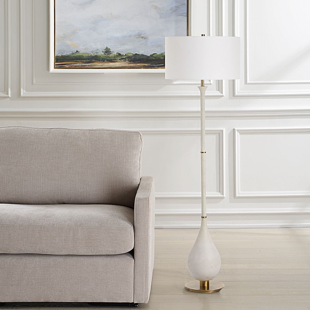 Dewdrop Floor Lamp – Lamps by Uttermost | Sutter & Vale