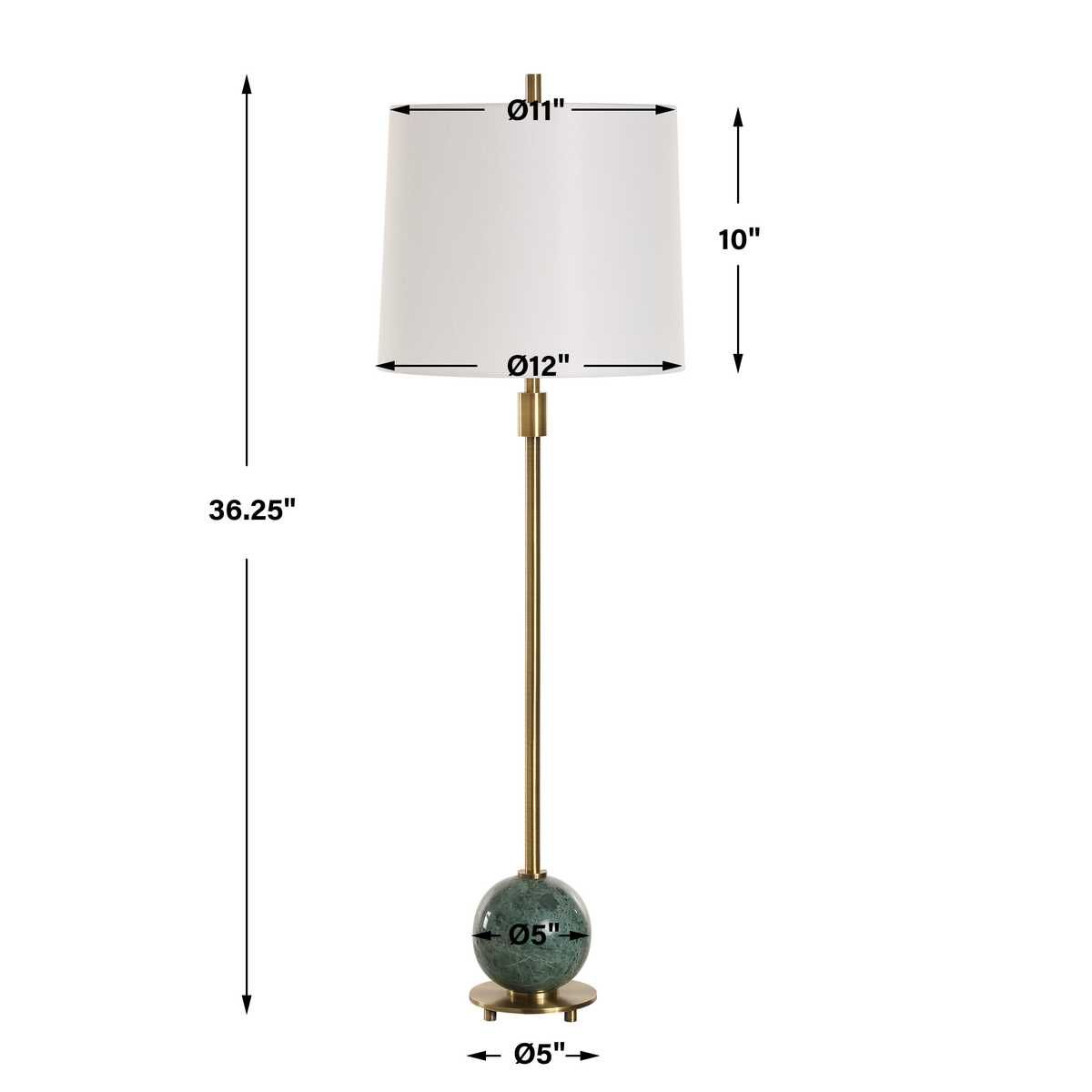 Bledel Buffet Lamp – Lamps by Uttermost | Sutter & Vale