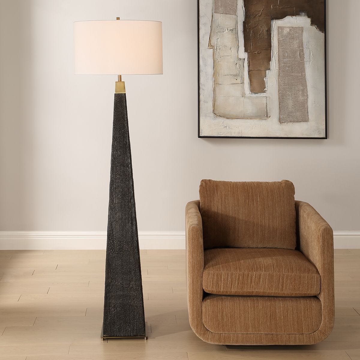 Lathey Floor Lamp – Lamps by Uttermost | Sutter & Vale