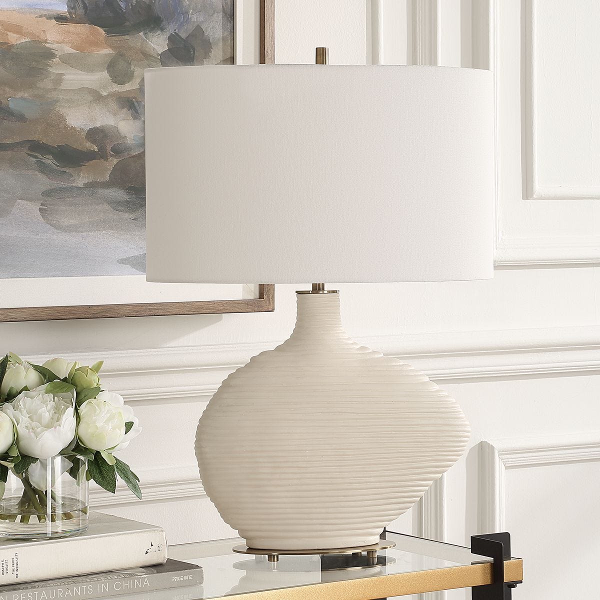 Duostacked Table Lamp – Lamps by Uttermost | Sutter & Vale
