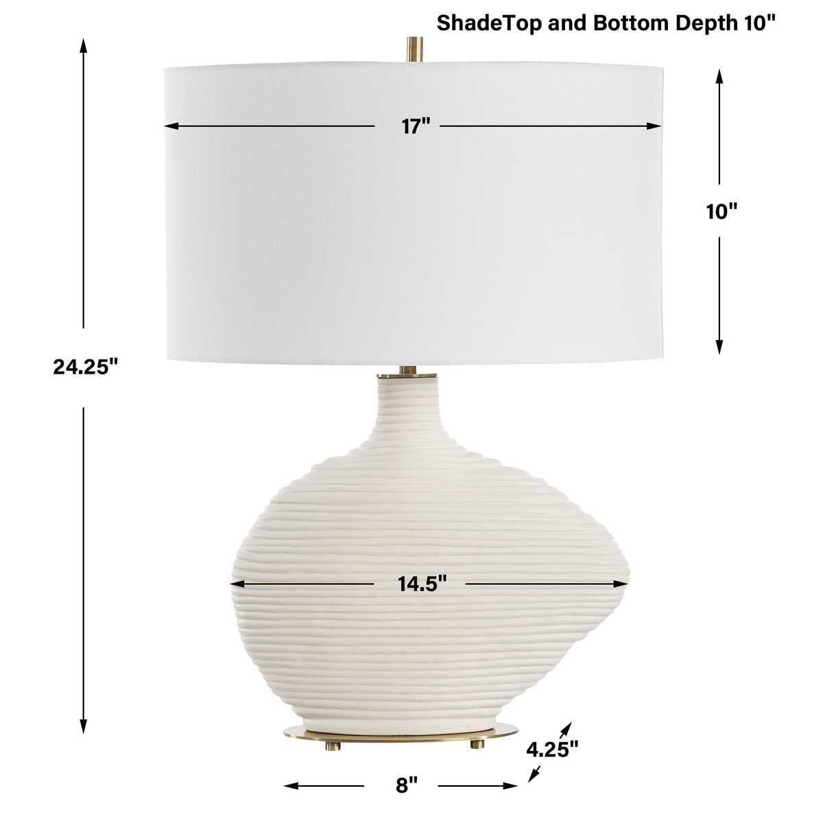 Duostacked Table Lamp – Lamps by Uttermost | Sutter & Vale
