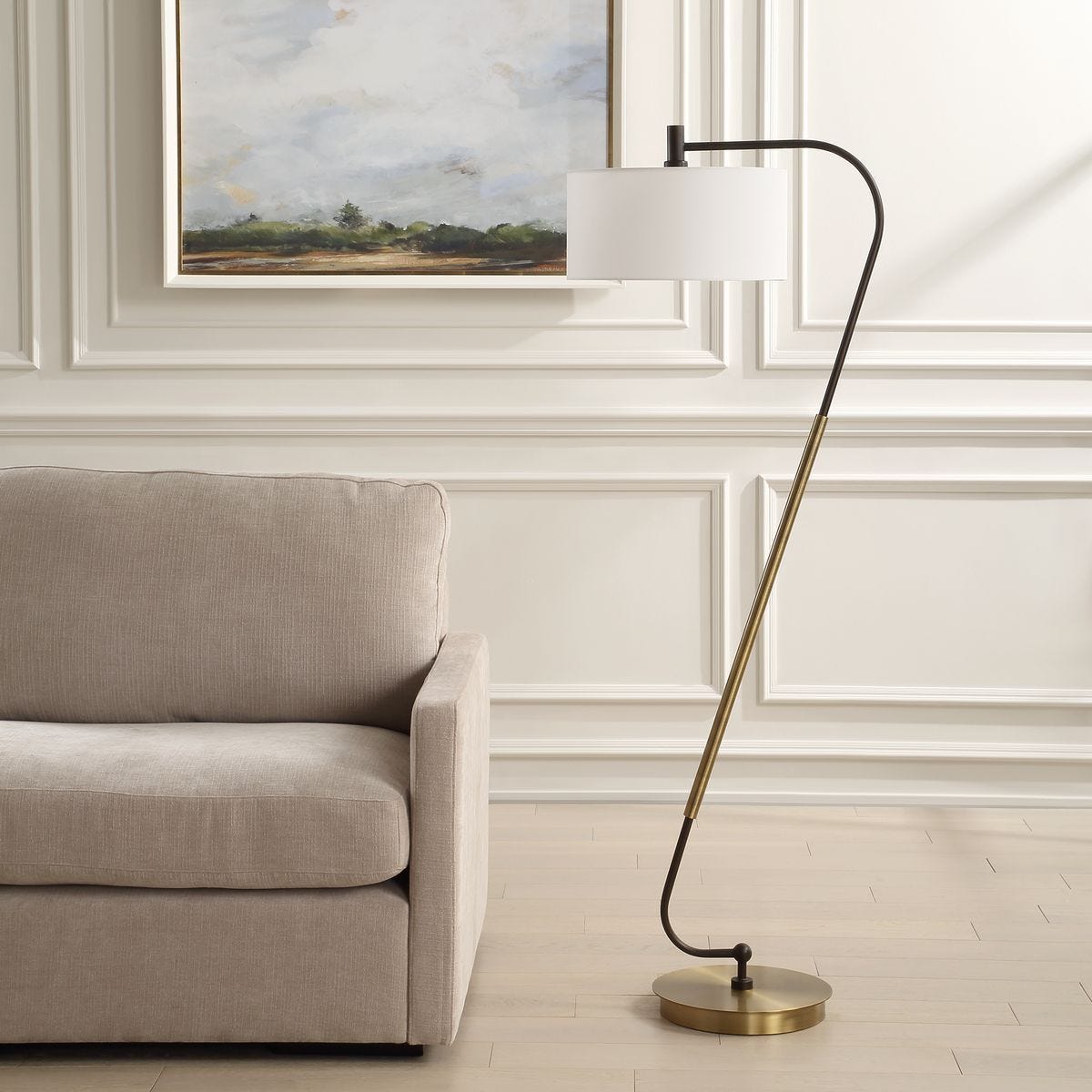 Irwin Floor Lamp – Lamps by Uttermost | Sutter & Vale