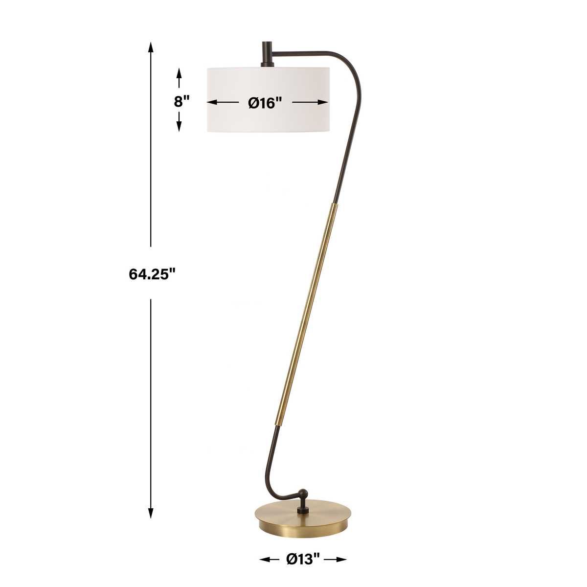 Irwin Floor Lamp – Lamps by Uttermost | Sutter & Vale