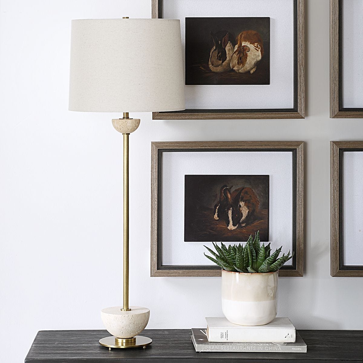 Hemisphere Buffet Lamp – Lamps by Uttermost | Sutter & Vale