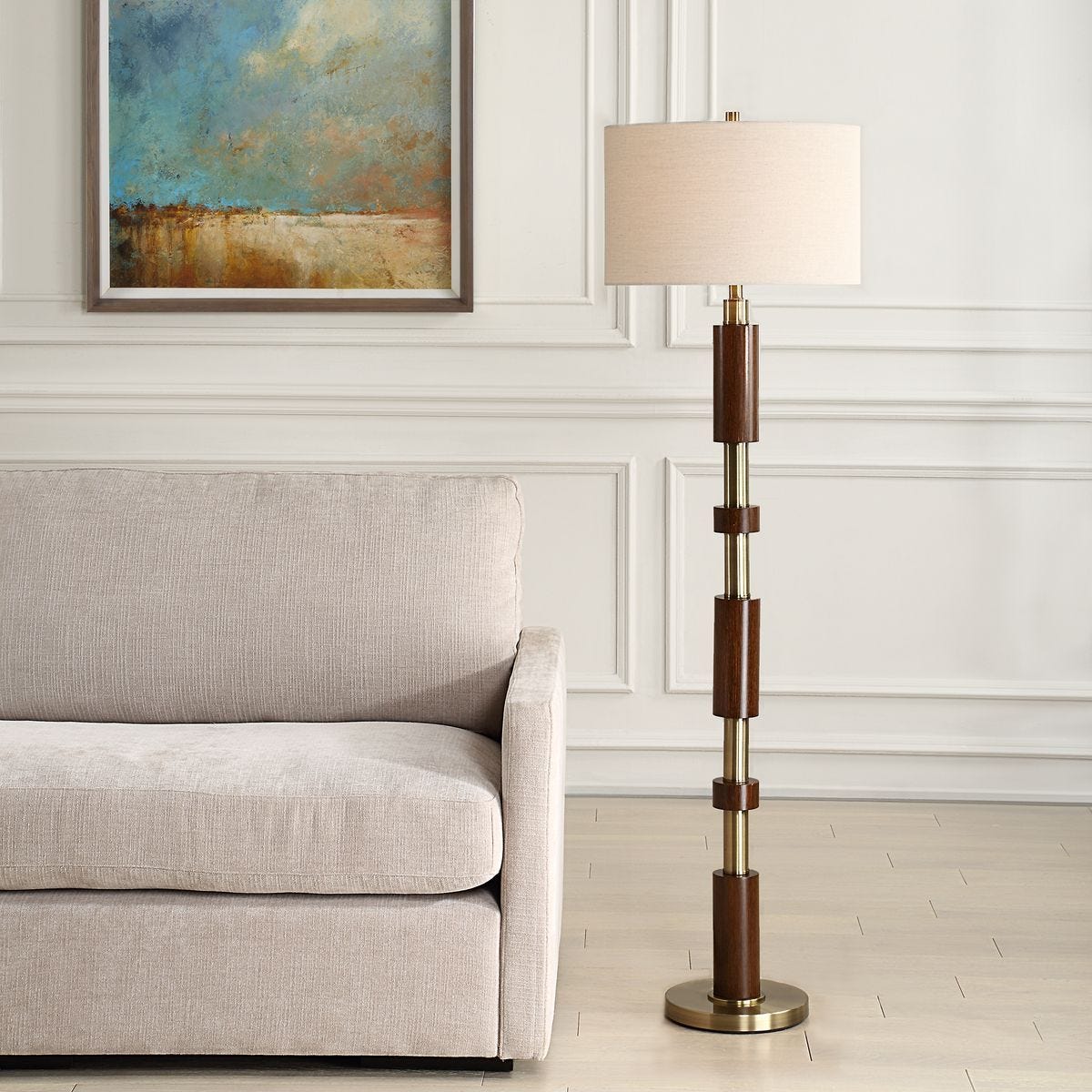 Stacked Floor Lamp – Lamps by Uttermost | Sutter & Vale