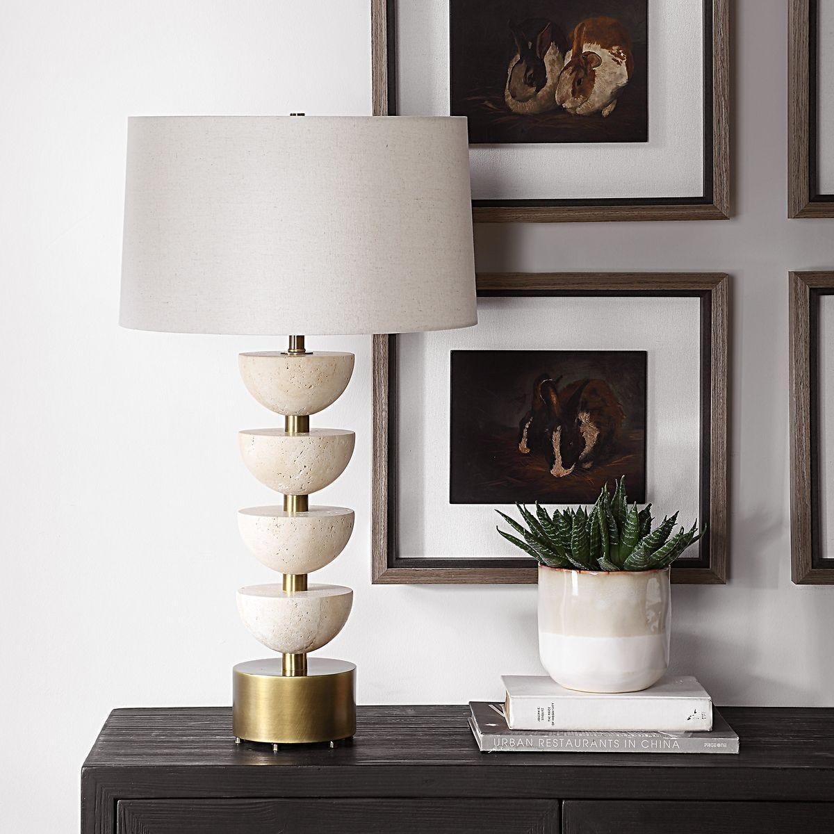 Hemisphere Table Lamp – Lamps by Uttermost | Sutter & Vale