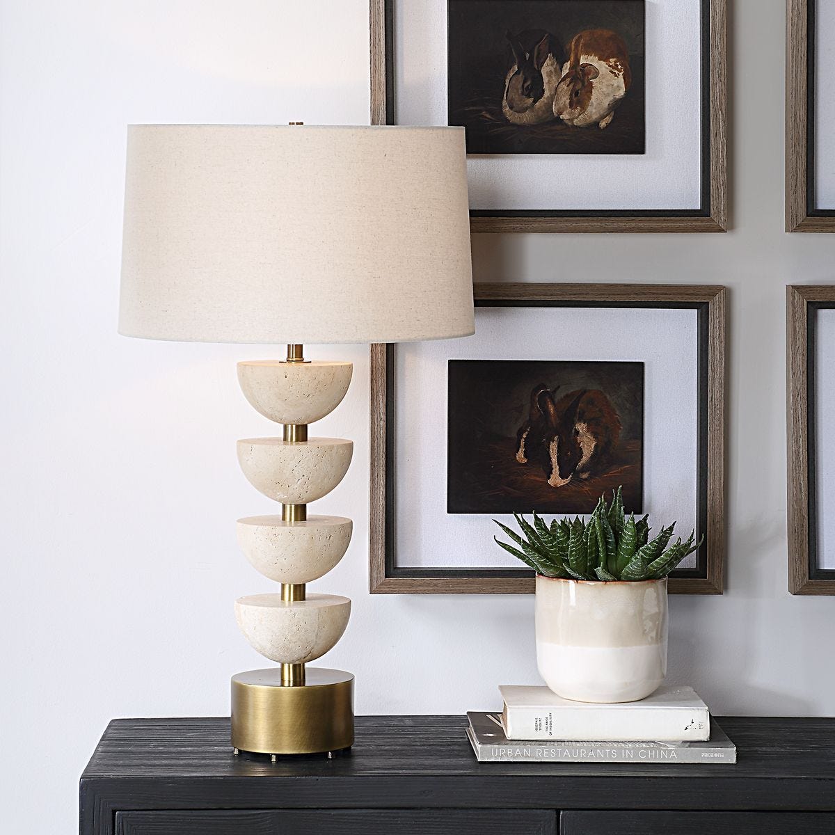 Hemisphere Table Lamp – Lamps by Uttermost | Sutter & Vale