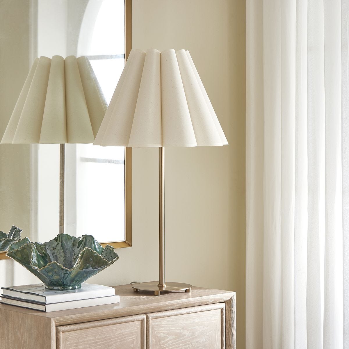 Lilabet Table Lamp, White