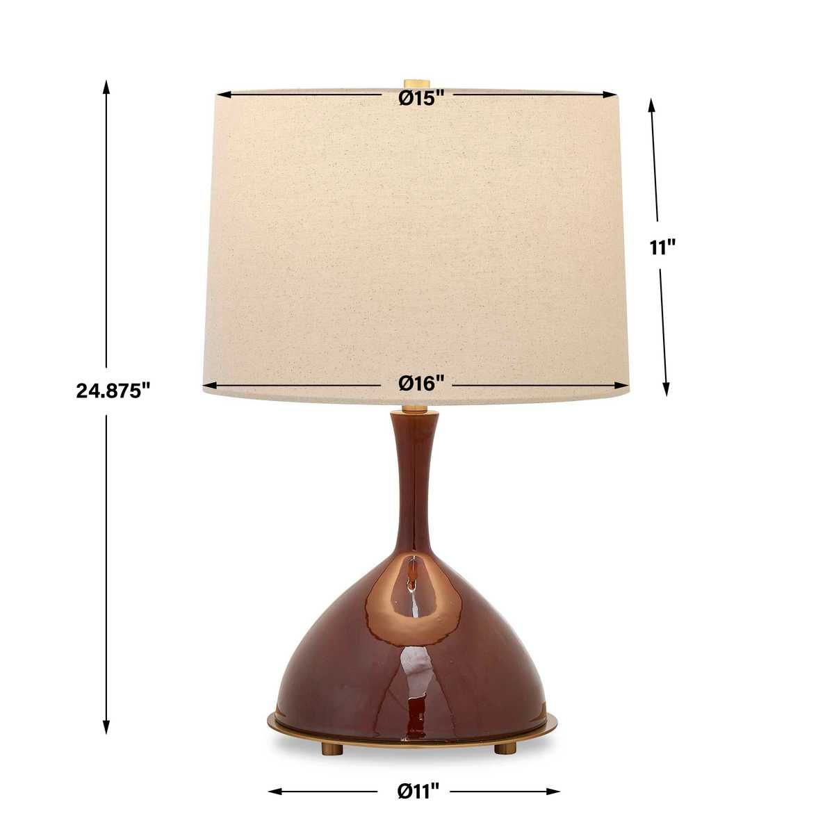 Colette Table Lamp – Table Lamps by Uttermost | Sutter & Vale