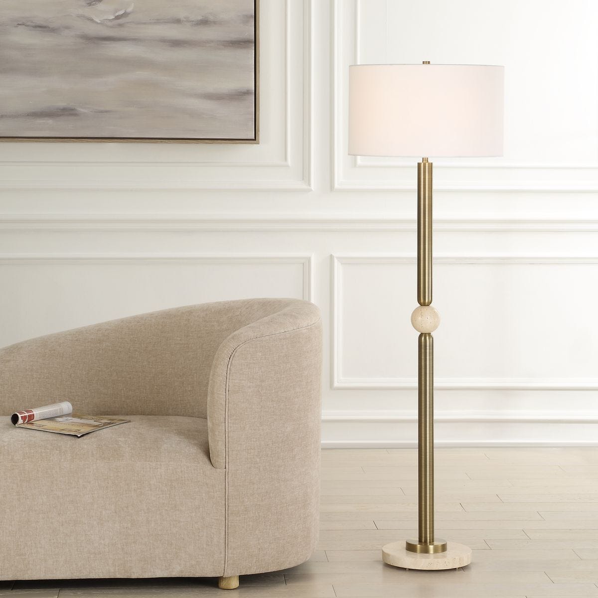 Hudson Floor Lamp – Floor Lamps by Uttermost | Sutter & Vale