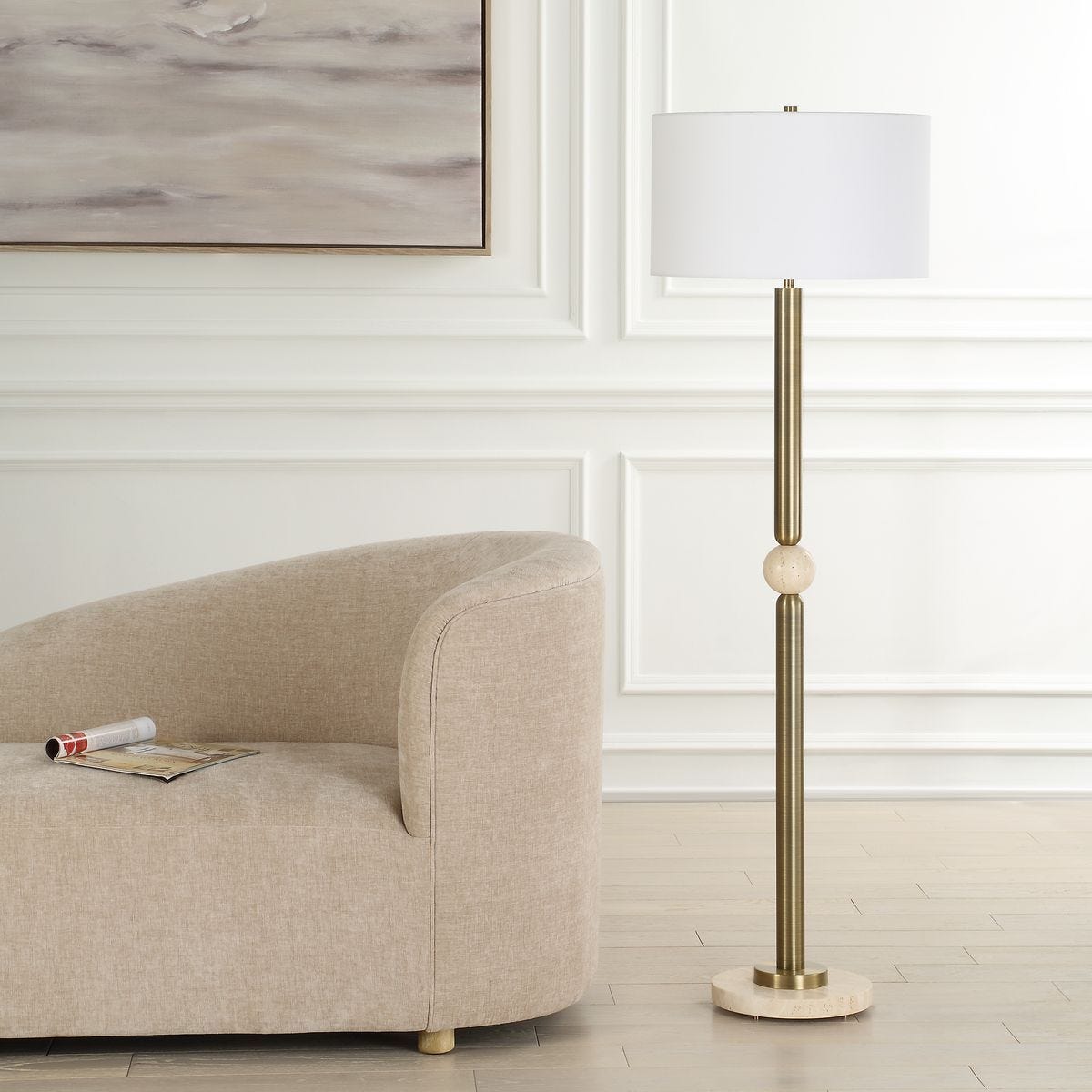 Hudson Floor Lamp – Floor Lamps by Uttermost | Sutter & Vale
