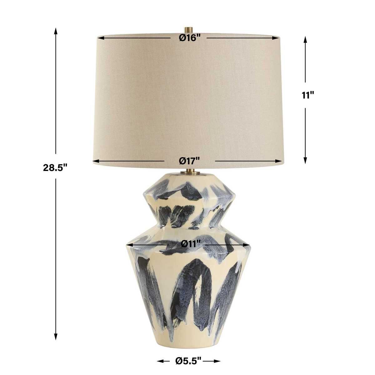 Oranda Table Lamp – Table Lamps by Uttermost | Sutter & Vale