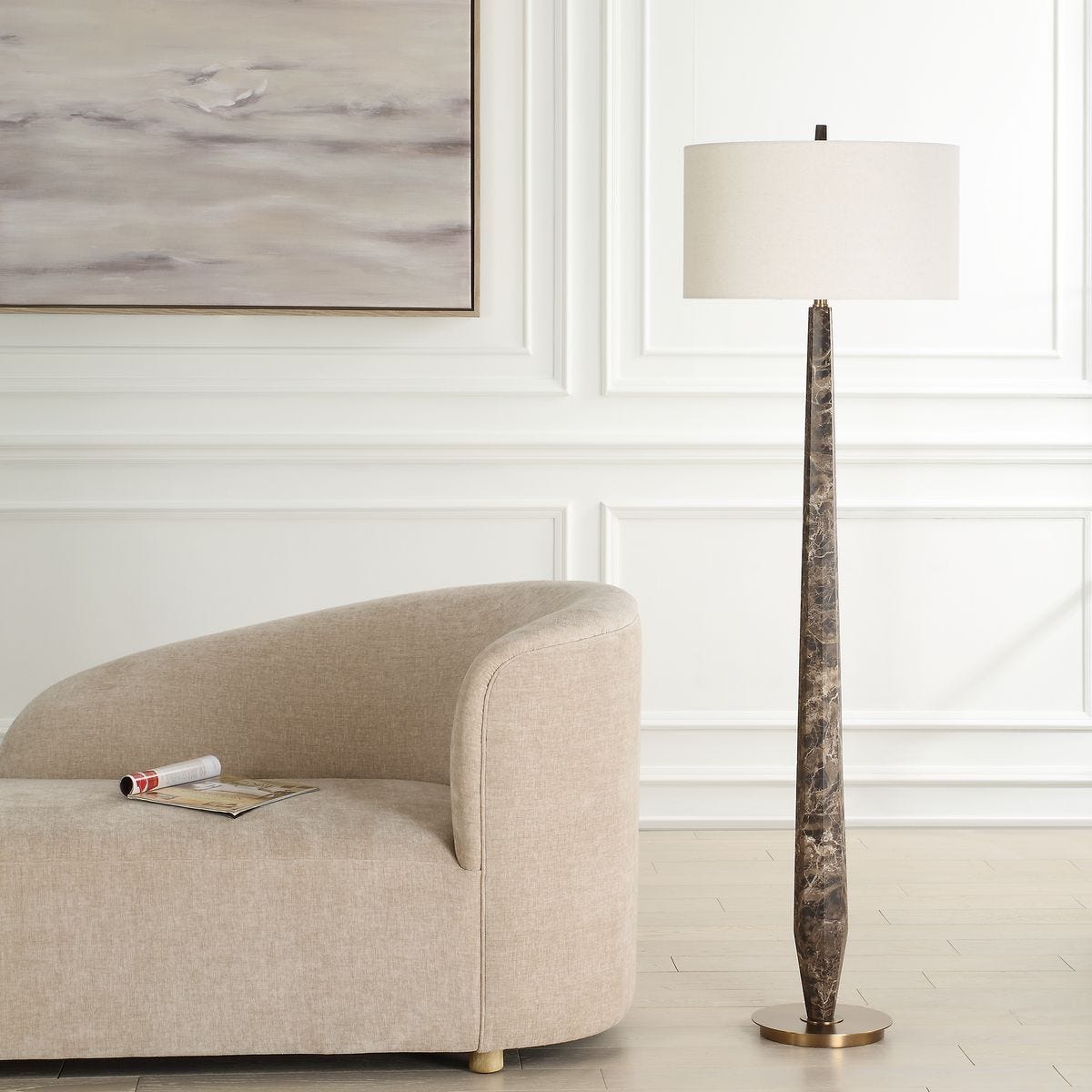 Tyree Floor Lamp – Floor Lamps by Uttermost | Sutter & Vale