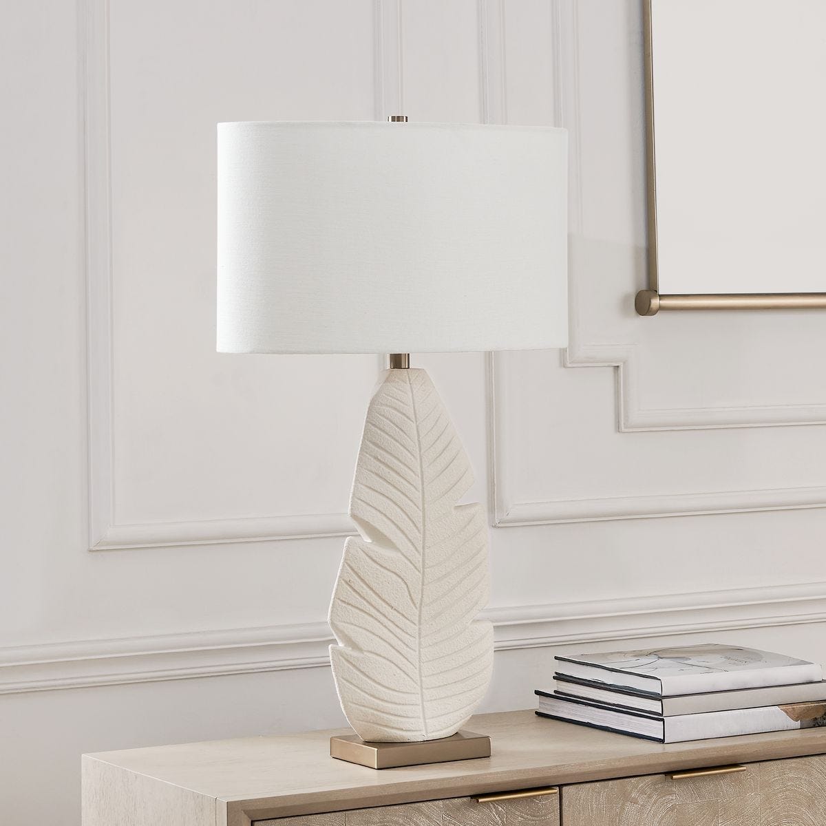 Palm Leaf Table Lamp – Table Lamps by Uttermost | Sutter & Vale