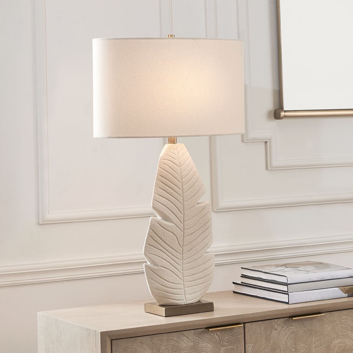 Palm Leaf Table Lamp – Table Lamps by Uttermost | Sutter & Vale