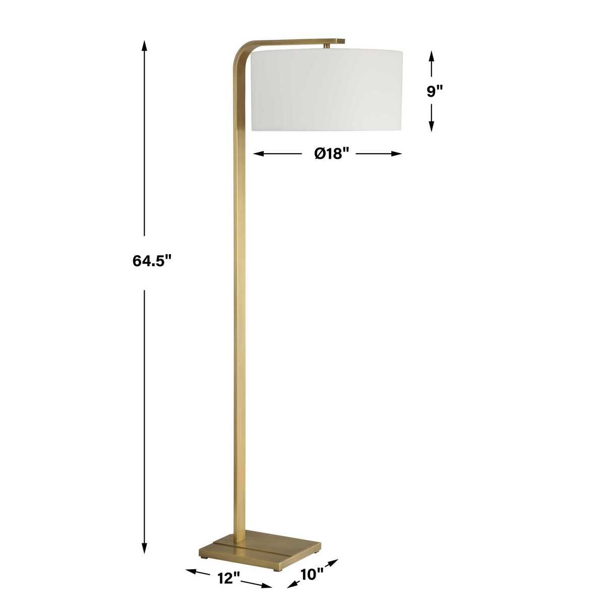 Laight Floor Lamp – Floor Lamps by Uttermost | Sutter & Vale