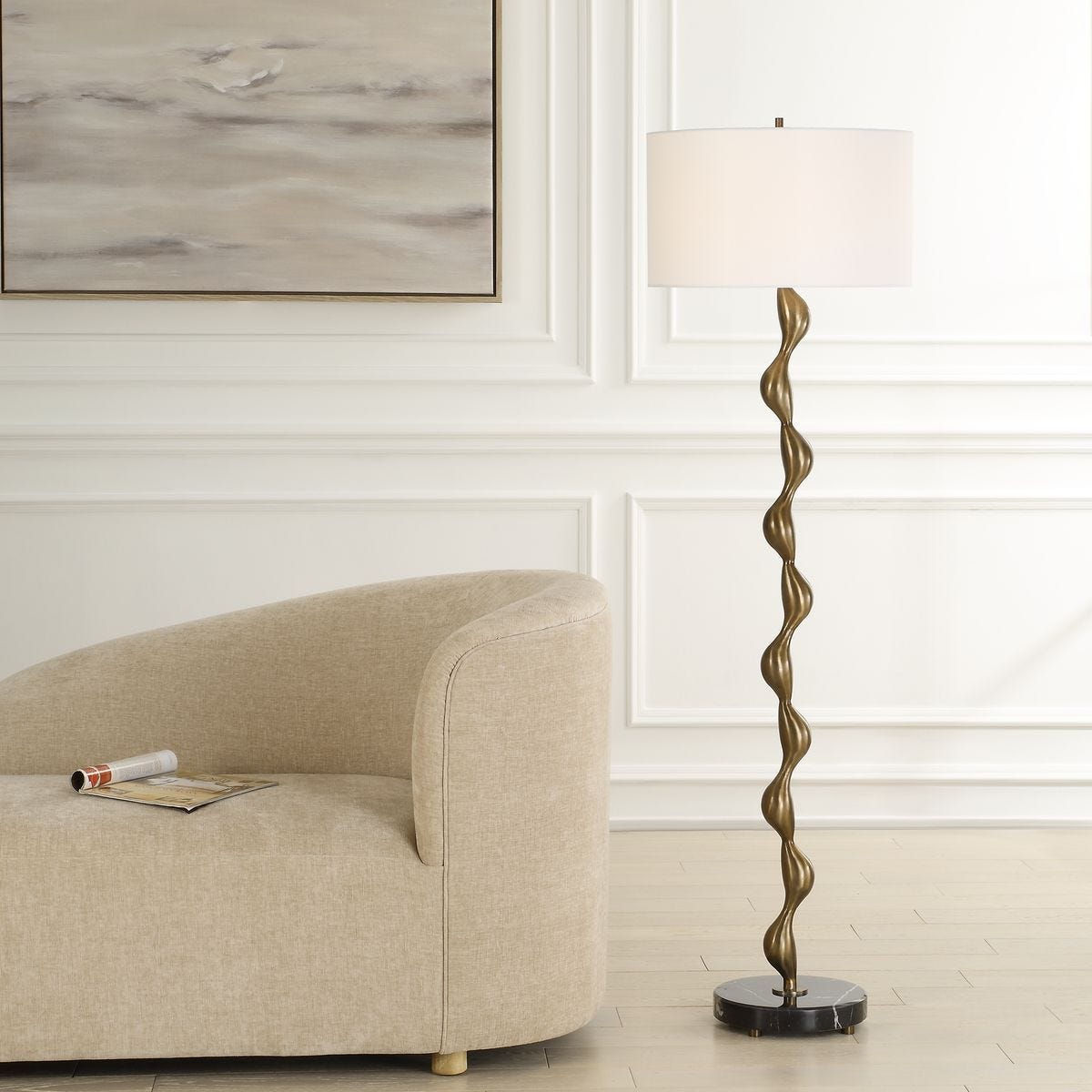 Remolino Floor Lamp – Floor Lamps by Uttermost | Sutter & Vale