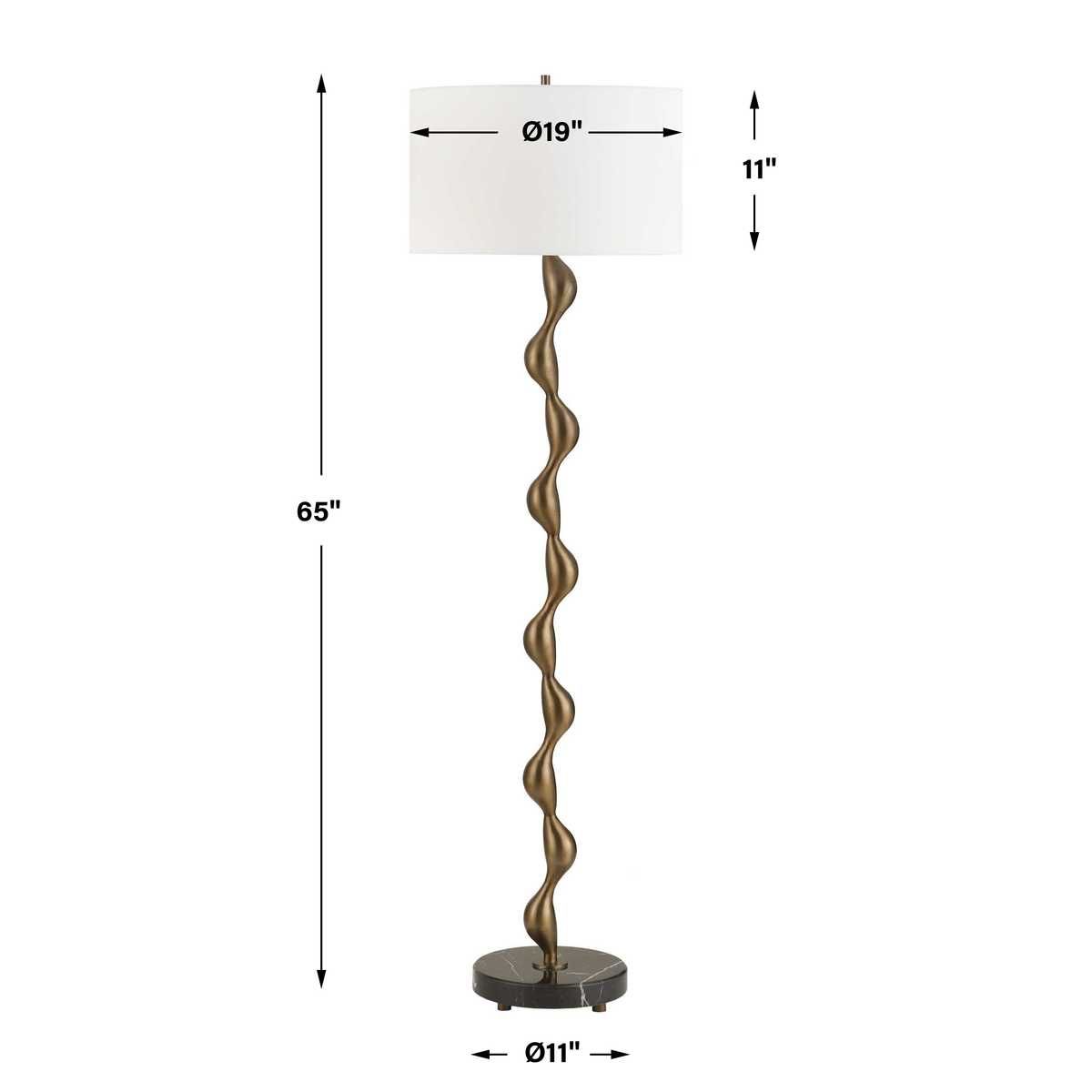 Remolino Floor Lamp – Floor Lamps by Uttermost | Sutter & Vale