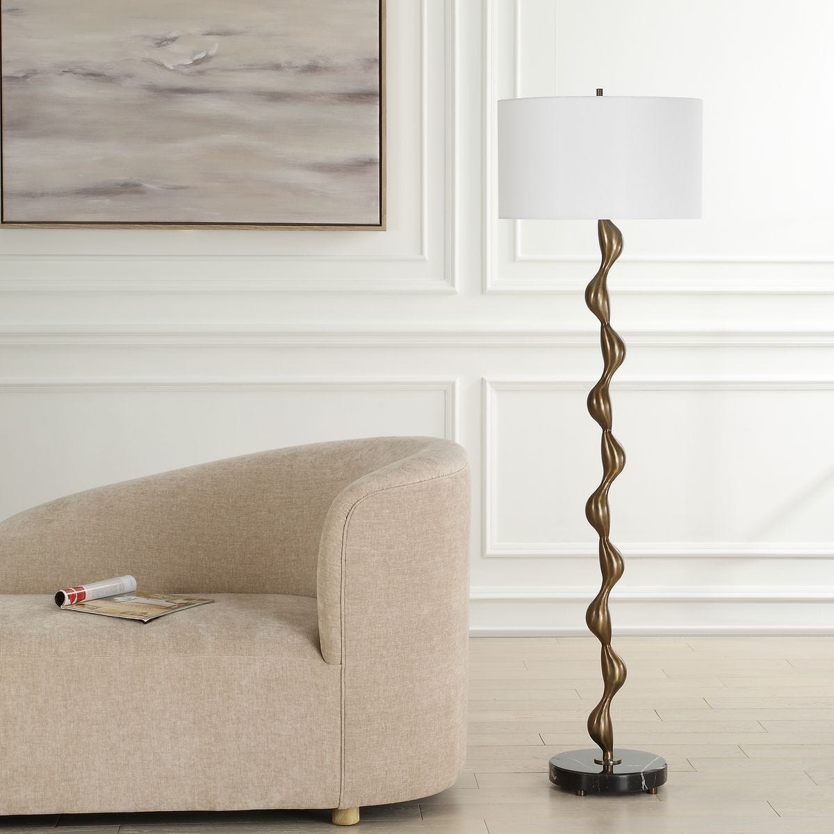 Remolino Floor Lamp – Floor Lamps by Uttermost | Sutter & Vale