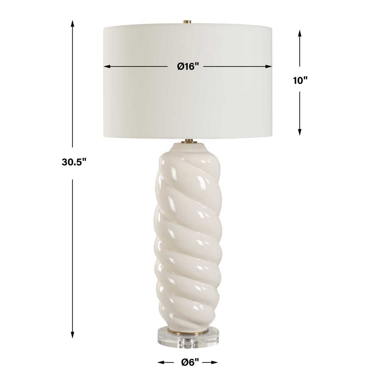 Anneli Table Lamp – Table Lamps by Uttermost | Sutter & Vale