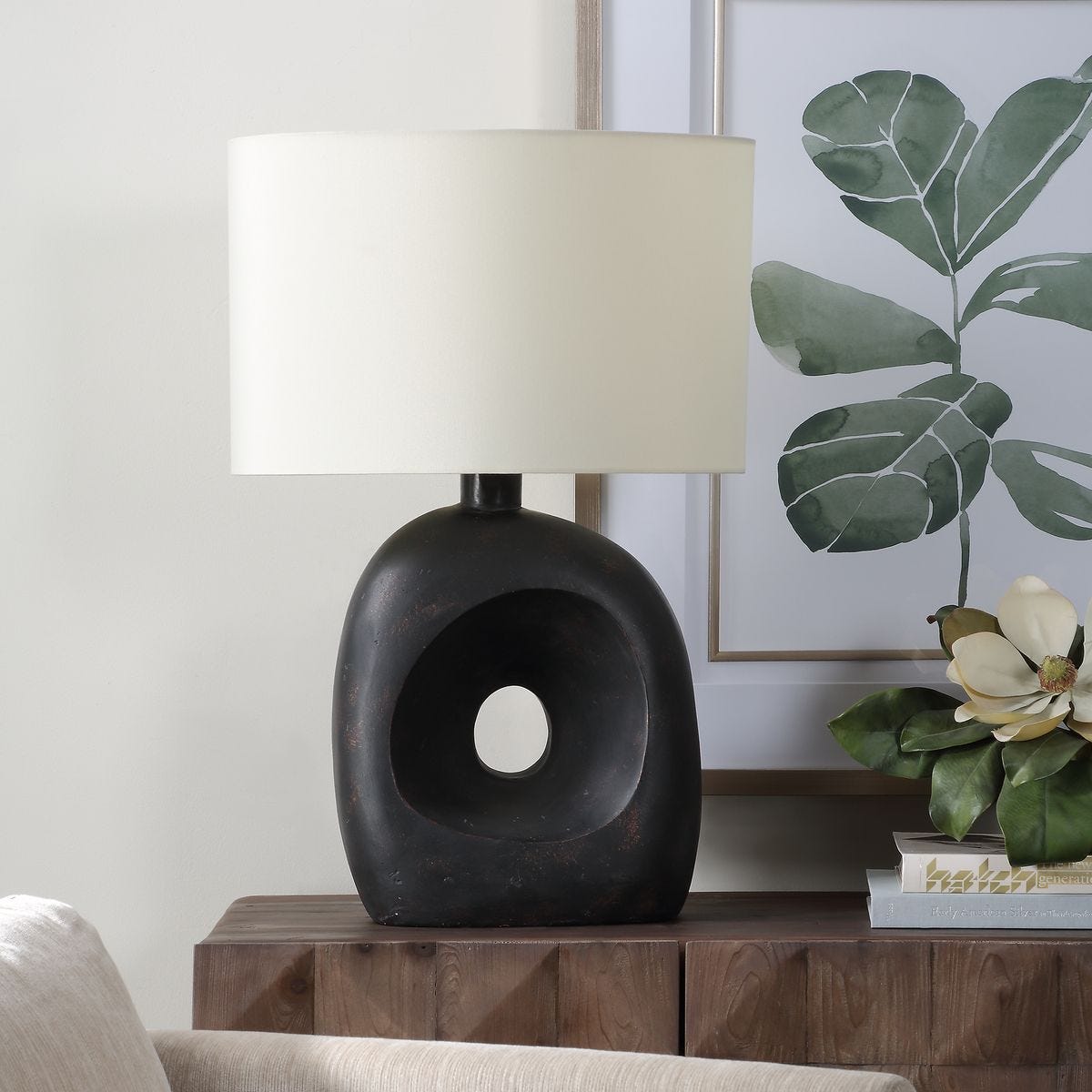 Peephole Indoor-Outdoor Table Lamp