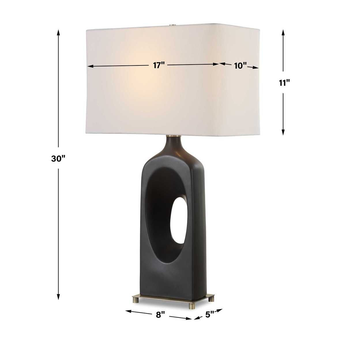 Void Table Lamp – Lamps by Uttermost | Sutter & Vale