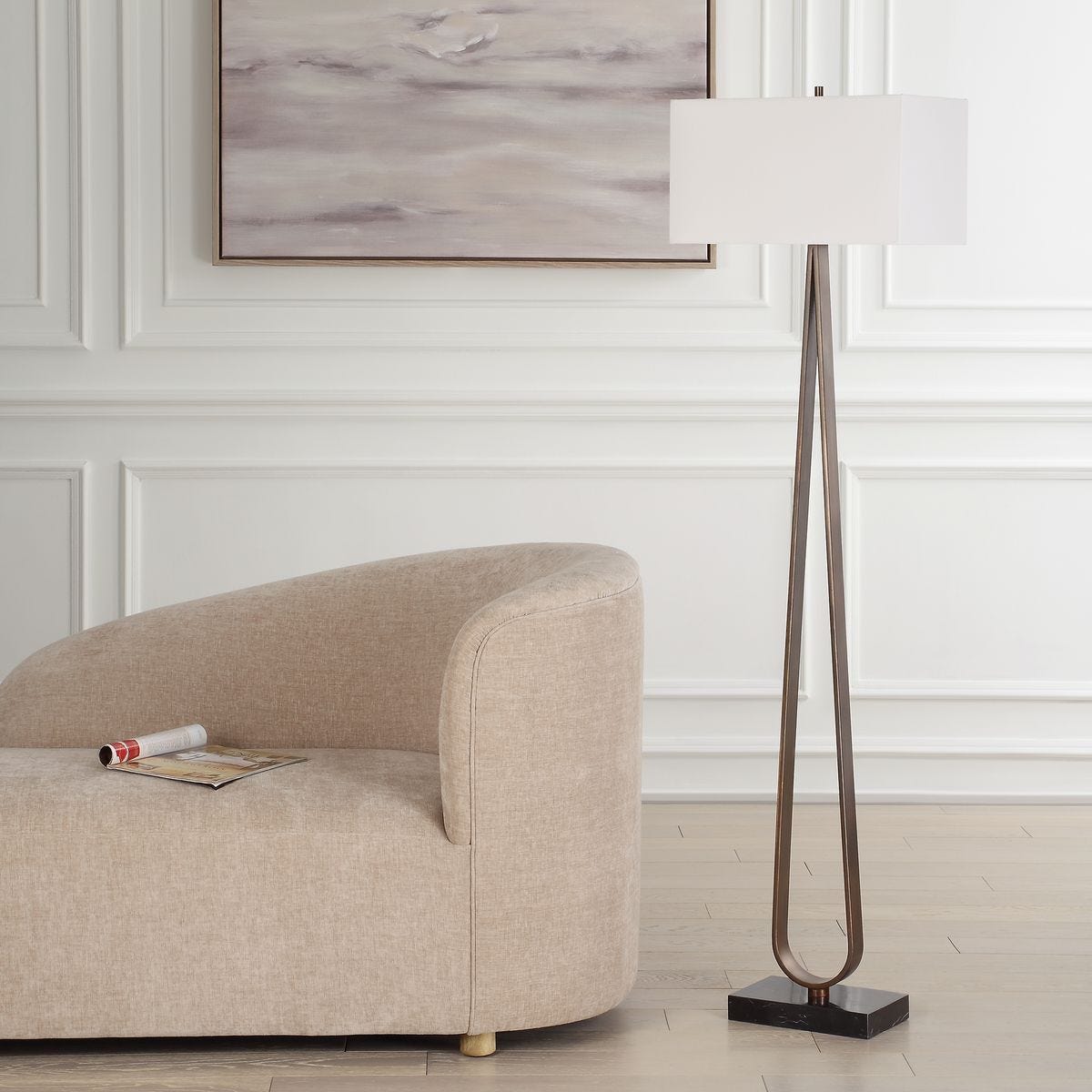 Galloway Floor Lamp – Lamps by Uttermost | Sutter & Vale